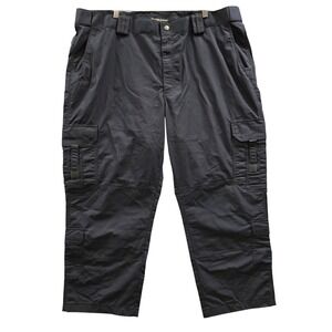 5.11 Tactical Ripstop Men's Navy Blue Cargo Pants Size 46 EMs Work Utility